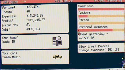 重生之我在日本逆转泡沫经济！Steam好评如潮的模拟器《东京股神 STONKS-9800》！