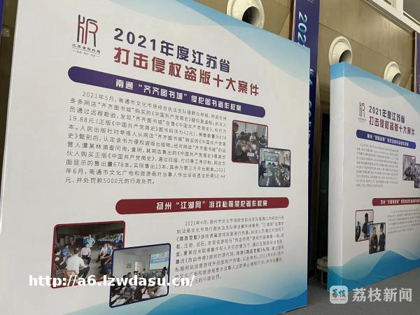 江苏公布2021年度打击侵权盗版十大典型案件