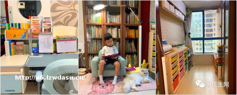 87平两室一厅，我为娃一口气打造了阅读区、书桌区、游戏区
