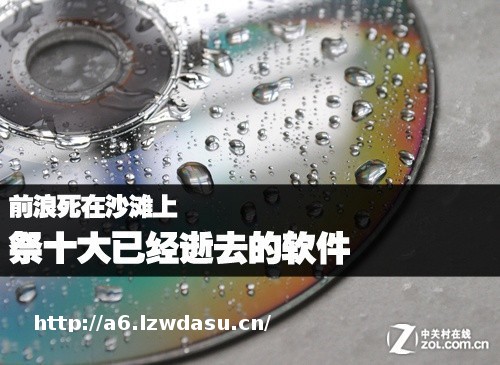 前浪死在沙滩上 祭十大已经逝去的软件