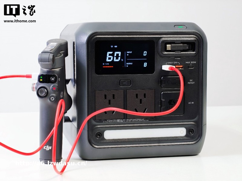 【IT之家评测室】大疆 Power 1000 Mini 户外电源上手：小巧一度电，夯级体验
