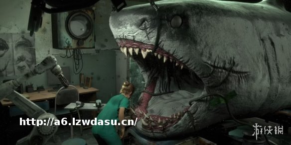 奇葩新游惊现!玩家要在阴暗的诊所里扮演鲨鱼牙医?