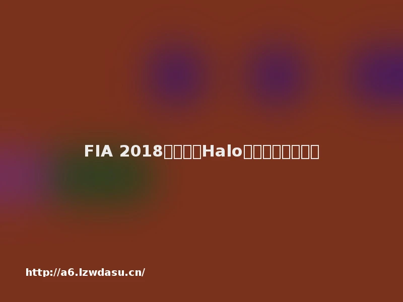 FIA 2018年强制装Halo？反装为何不允许